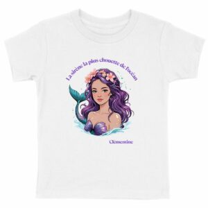 Heavyweight kids T-shirt - Filles Sirènes